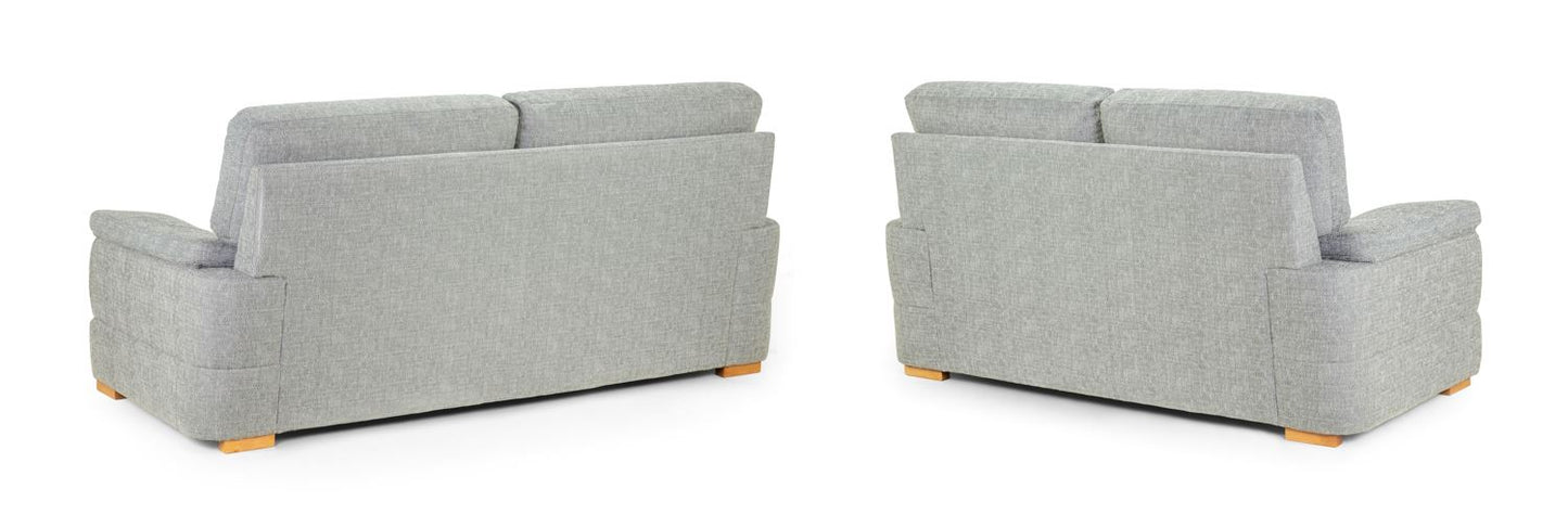 Bento Sofa Silver 3+2 Set