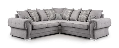 Vespa Scatterback Sofa Grey Large Corner