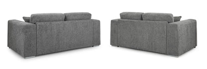 Naples Sofa Grey 3+2 Set