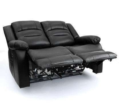 Alto Electric Recliner Sofa Black 2 Seater