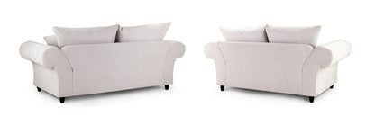 Buckingham Fullback Sofa Stone 3+2 Set