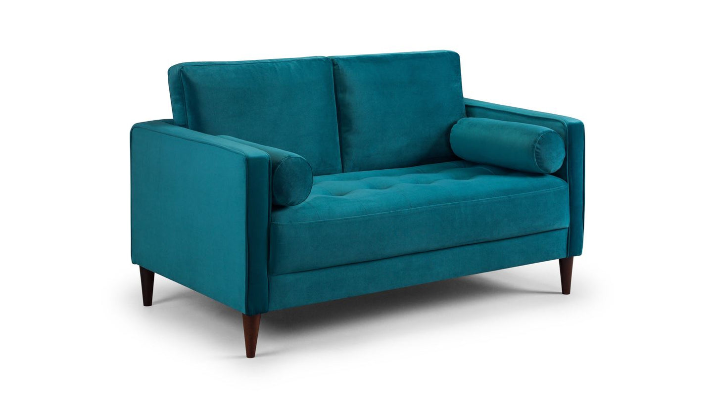 Herald Sofa Plush Teal 2 Seater