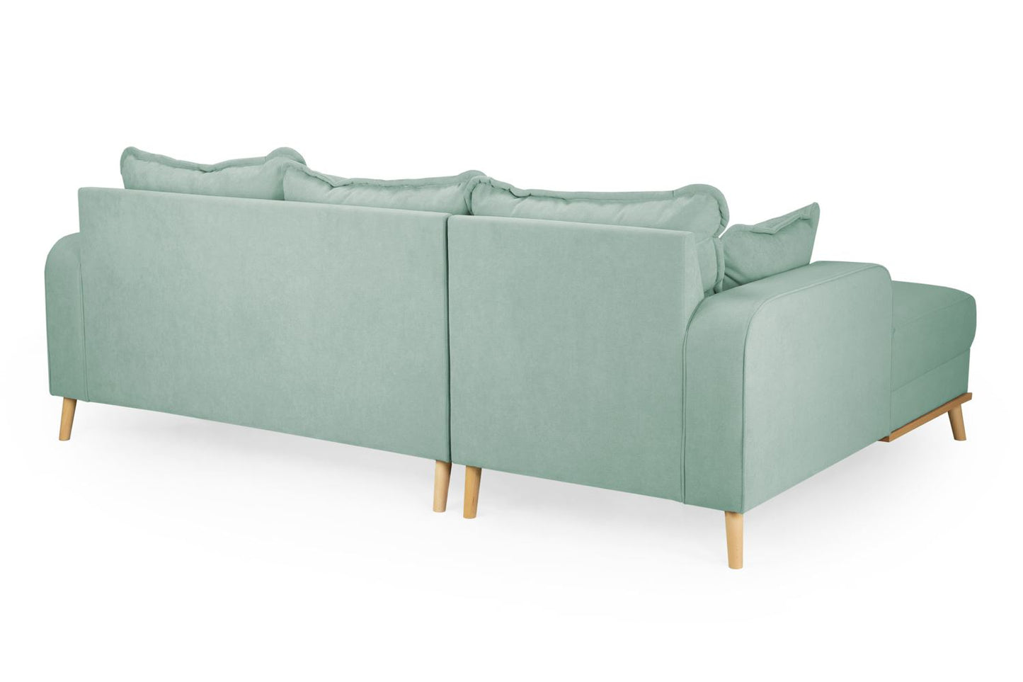 Rhea Sofa Blue Left Hand Facing Corner