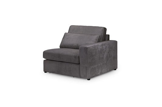 Katia Modular Sofa Grey Right Hand Arm Piece