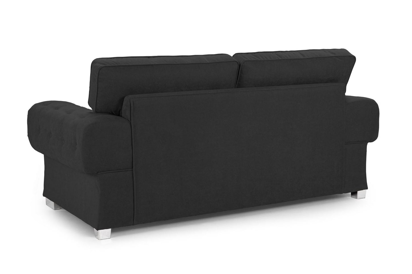 Vespa Fullback Sofa Black 3 Seater