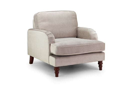 Basil Sofa Plush Beige Armchair