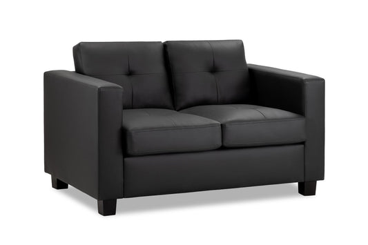 Jeremi Sofa Black 2 Seater