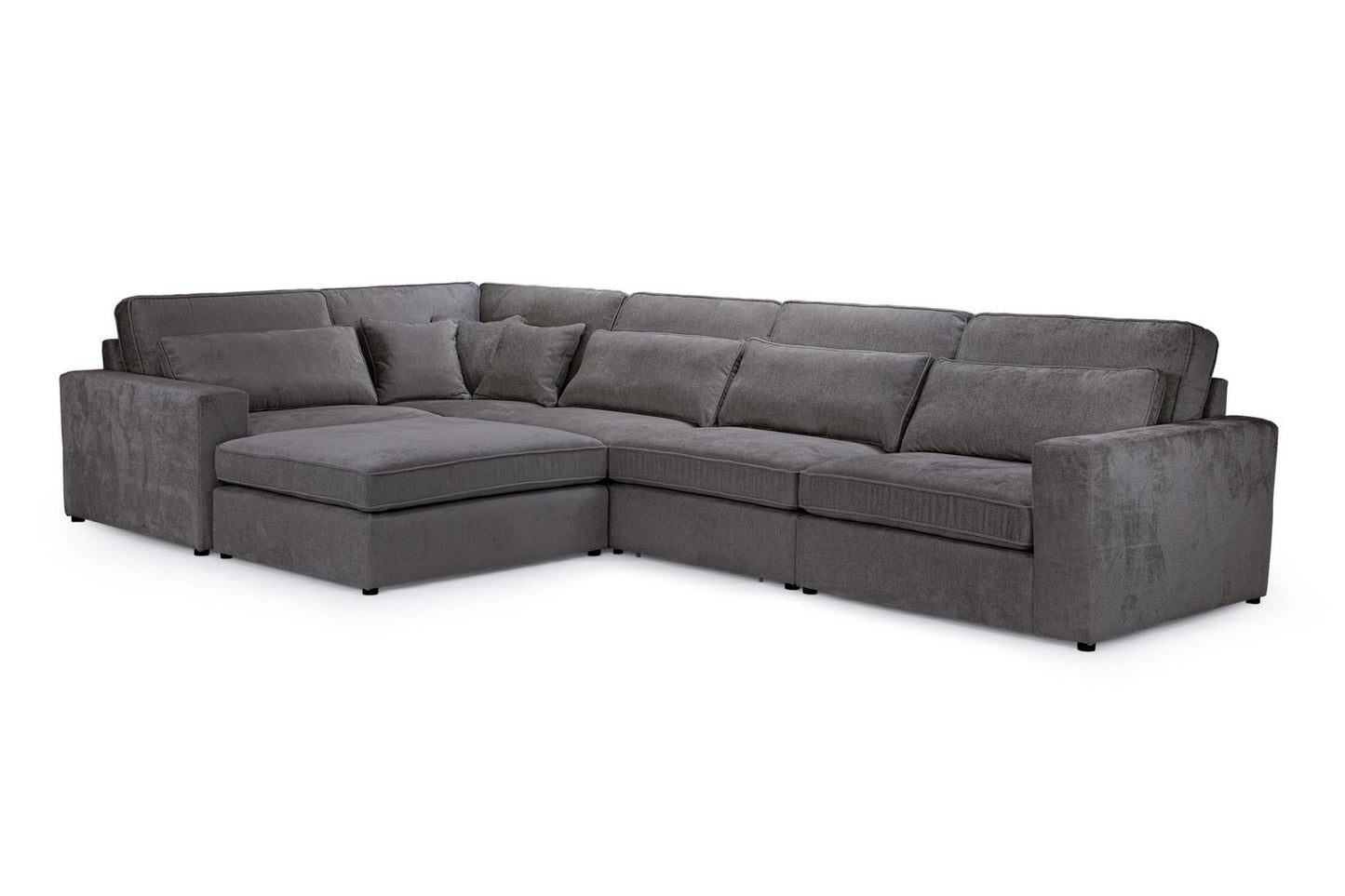 Katia Modular Sofa Grey Footstool