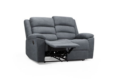 Sable Recliner Sofa Grey 2 Seater