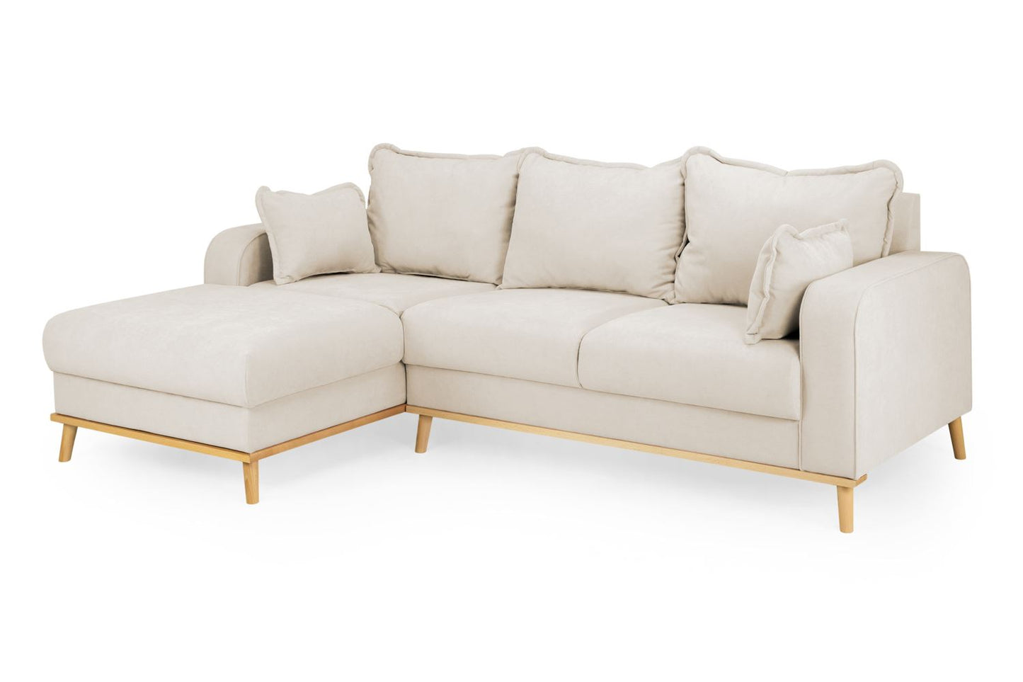 Rhea Sofa Beige Left Hand Facing Corner