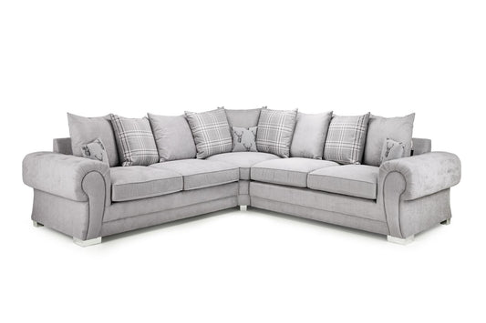 Vespa Scatterback Sofabed Grey Large Corner