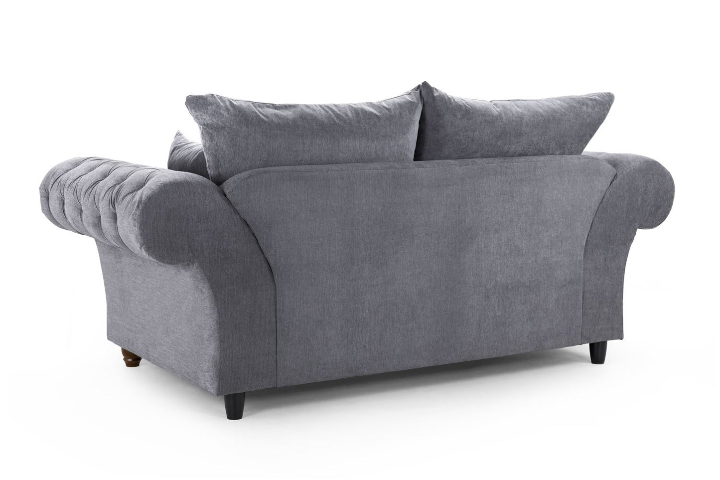 Buckingham Fullback Sofa Grey 2 Seater