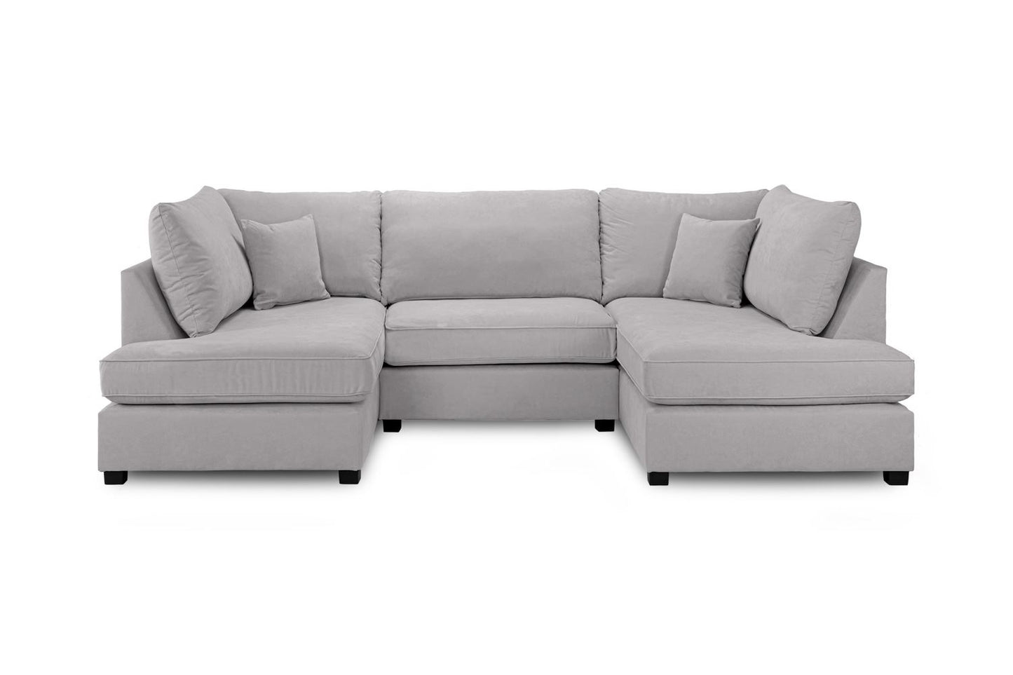 Barnaby Sofa Grey U Shape Corner