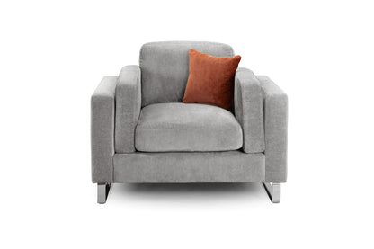 Kingston Sofa Grey Armchair