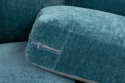 Jennie Sofa Teal Universal Corner