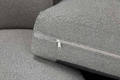 Ingrid Fullback Sofa Grey U Shape Corner