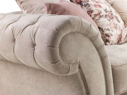 Florence Chesterfield Sofa Beige Armchair