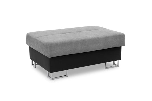 Mirjan Footstool Grey (Sofabeds)