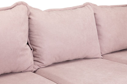 Rhea Sofa Pink Right Hand Facing Corner