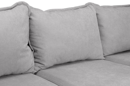 Rhea Sofa Grey Left Hand Facing Corner