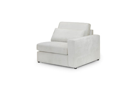 Katia Modular Sofa Ivory Right Hand Arm Piece