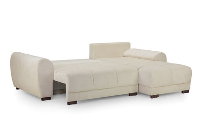 Celeste Sofabed Cream Universal Corner