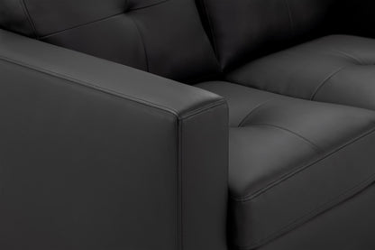 Jeremi Sofa Black 3 Seater