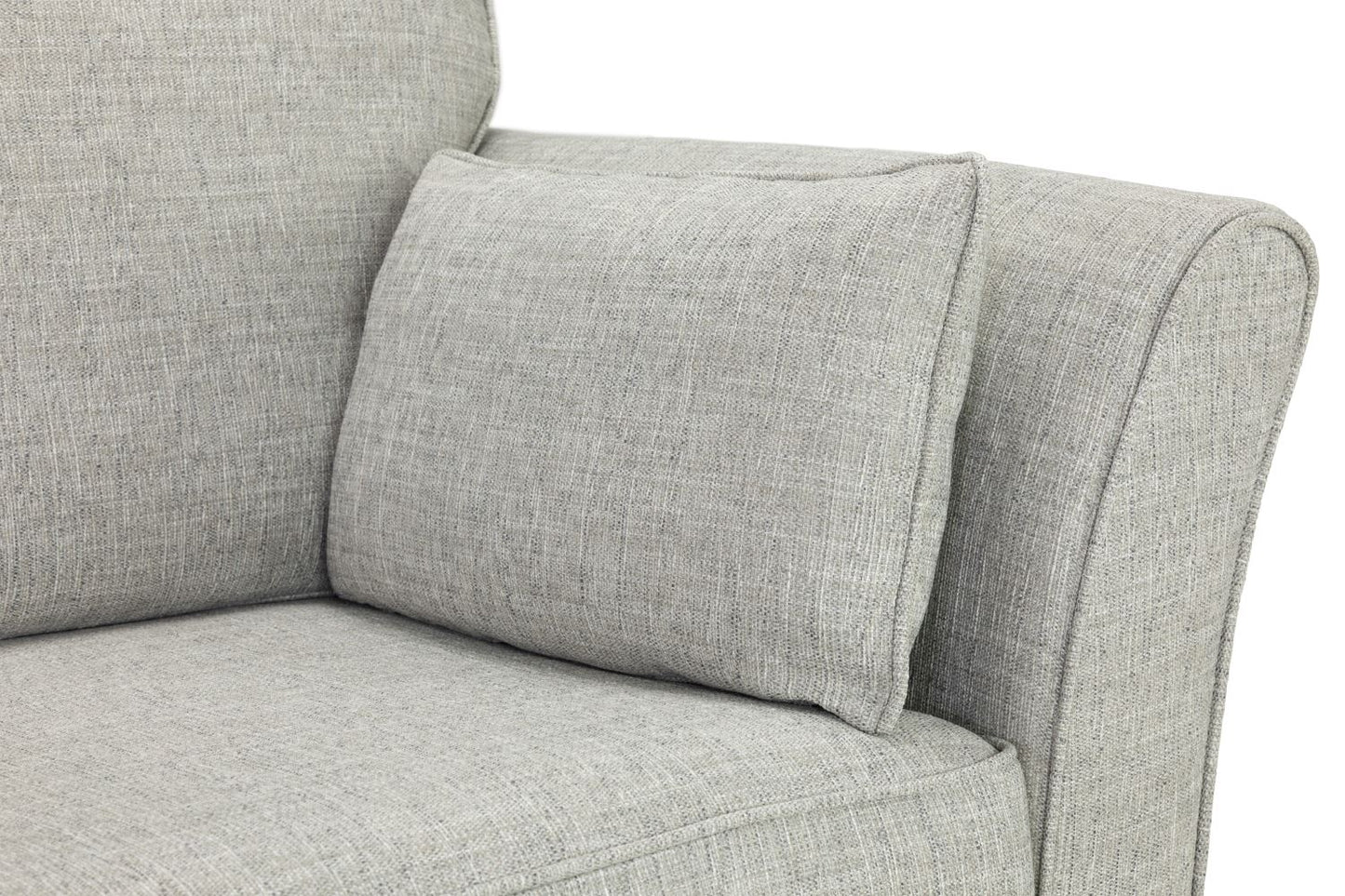 Delta Sofa Grey Footstool