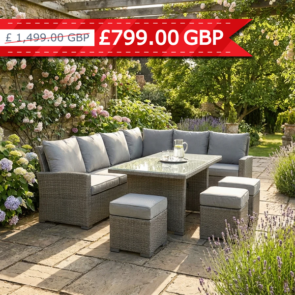 Ascot Corner Sofa Dining With Rise And Fall Table