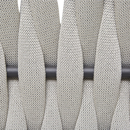 Axe Aluminium & Rope Lounge Set - Grey
