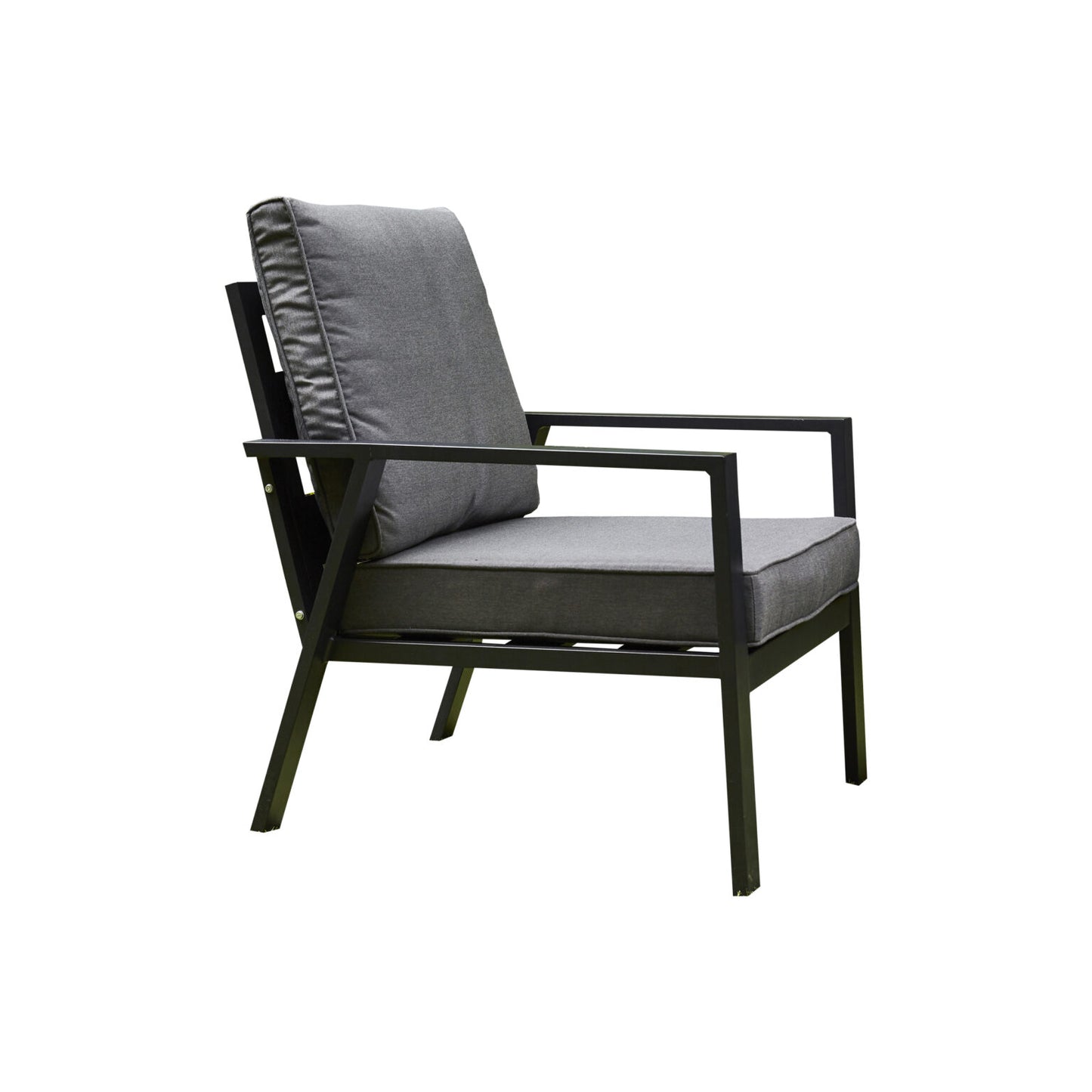 Sienna Aluminium Sofa Dining Set with Fire Pit – Grey