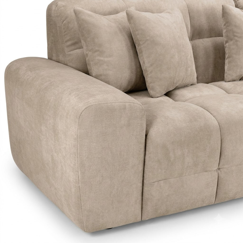 Jackson Sofa Latte Right Hand Facing Corner
