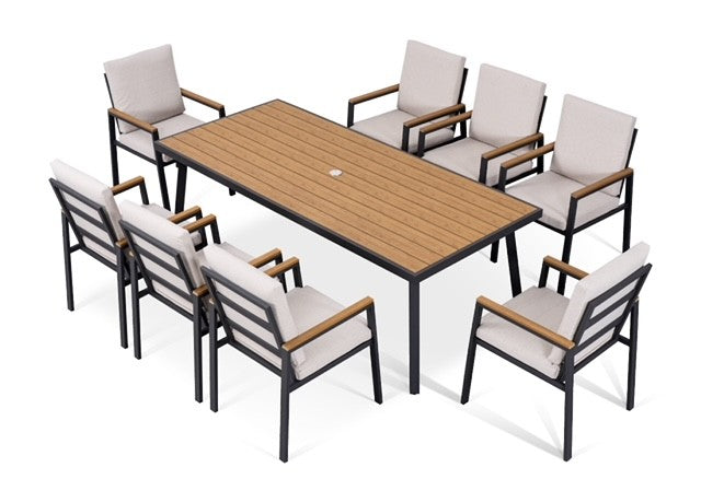 Bleinham 8 Seater Rectangle Dining Set