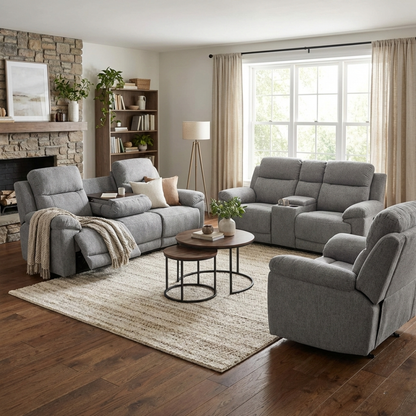 Sia Electric Recliner Sofa Set