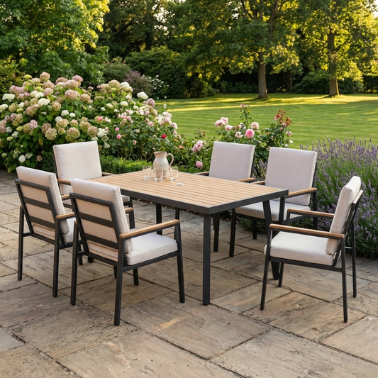 Bleinham 6 Seater Rectangle Dining Set