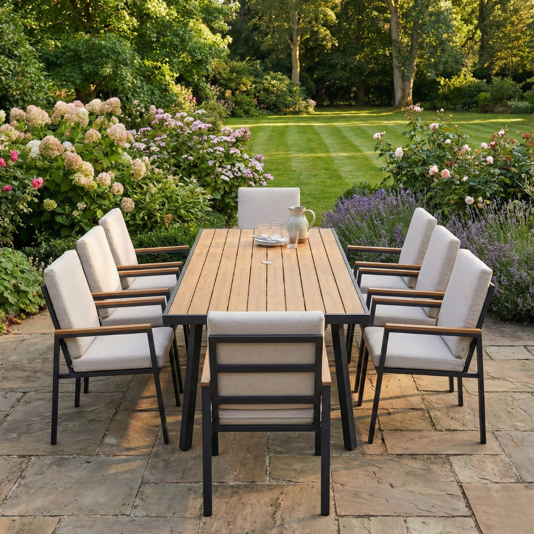 Bleinham 8 Seater Rectangle Dining Set