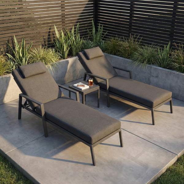 Kew Aluminium Sun Loungers