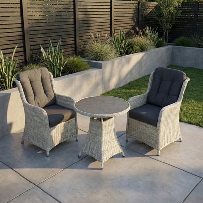 Windsor Grey Standard Bistro Set