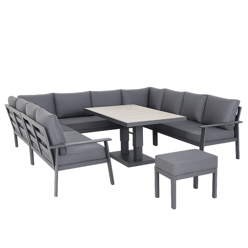 Taurus U-Shape Rising Dining Set