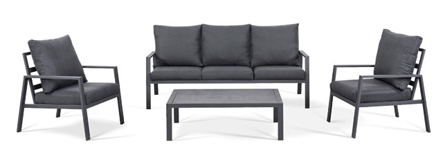 Kew Aluminium Lounge Sofa Set