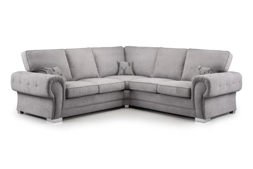 Vespa Fullback Sofabed Grey Large Corner