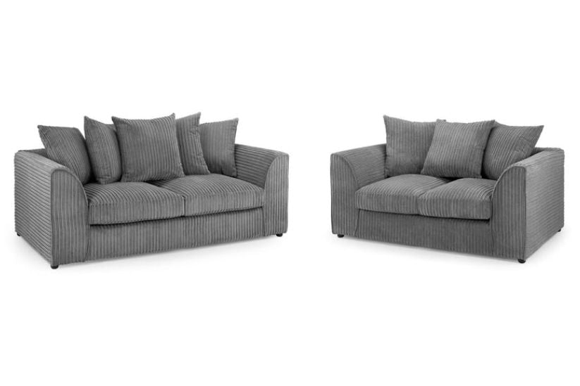 Quinn Sofa Grey 3+2 Set