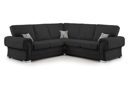 Vespa Fullback Sofabed Black Large Corner