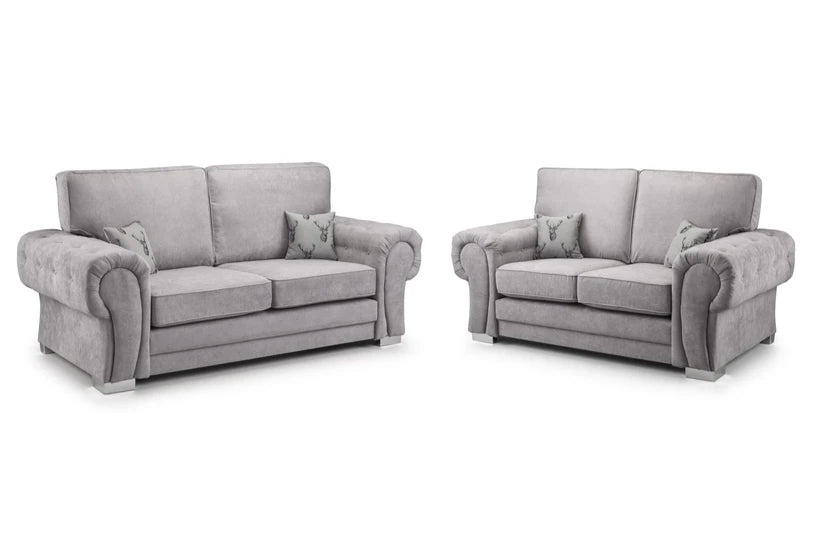 Vespa Fullback Sofa Grey 3+2 Set
