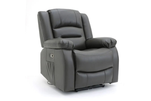 Alto Electric Recliner Sofa Grey Armchair