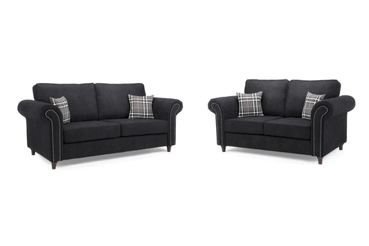 Willow Sofa Charcoal 3+2 Set