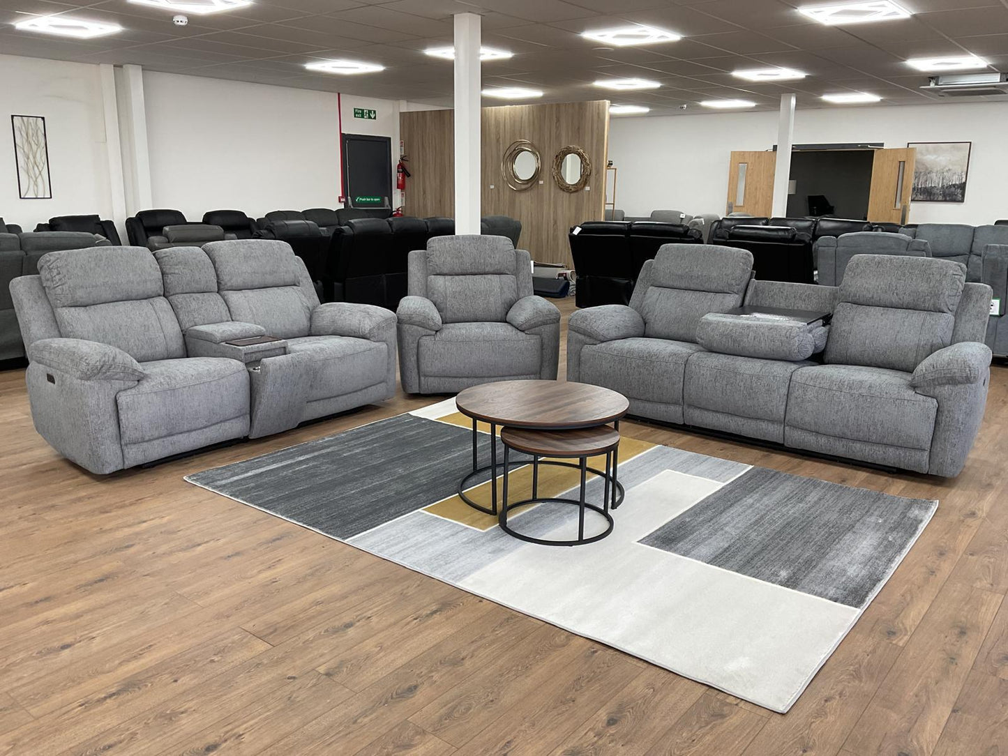 Sia Electric Recliner Sofa Set