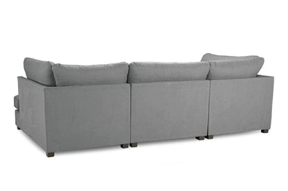 Barnaby Sofa Grey U Shape Corner