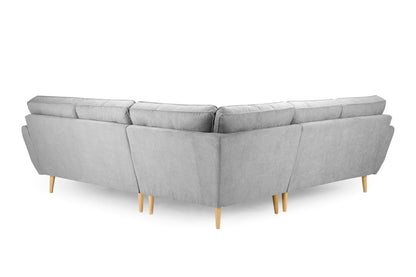 Zara Sofa Grey Large Corner