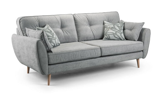 Zara Sofa Grey 3 Seater